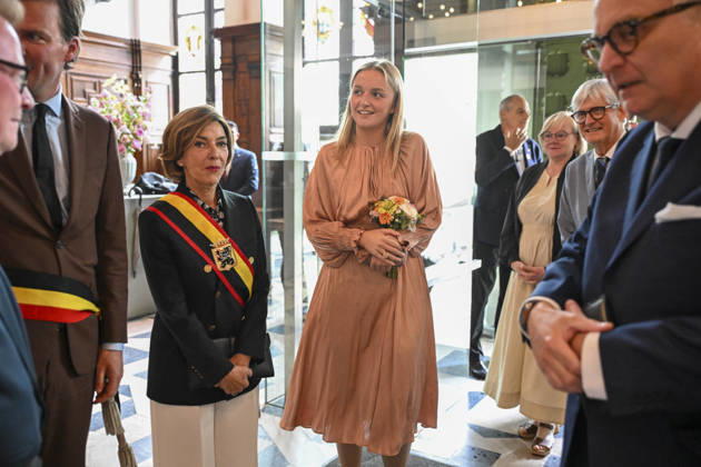 Count Jacques Rogge Prize Gent, 05 06 2026 : The Count Jacques Rogge Prize, created in homage to the former President of the International Olympic Committee, recognizes international initiatives embodying ethical leadership , societal impact and the role of sport in education and peace. Pix : Carina Van Cauter , Princess Louise . Credit : Peter De Smedt CC . Gent Belgium  Copyright: xContentxCurationx PeterxDexSmedtx xCCx