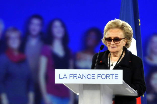 POLITIQUE : Discours candidat UMP - Villepinte - 11 03 12 Bernadette Chirac VILLEPINTE (ILE DE FRANCE)France Copyright: xGerardxRousselx