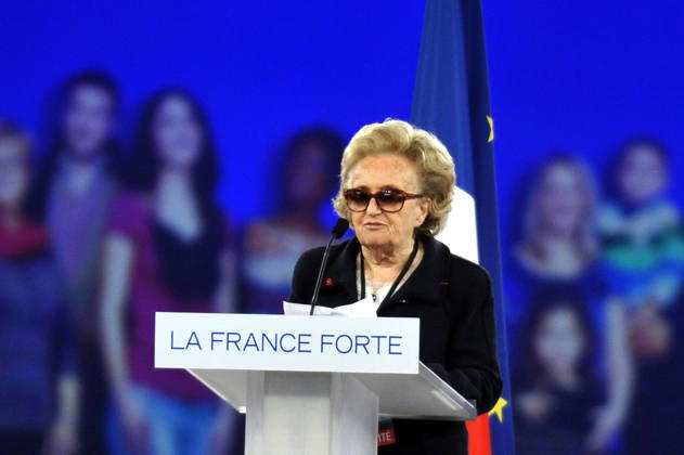 POLITIQUE : Discours candidat UMP - Villepinte - 11 03 12 Bernadette Chirac VILLEPINTE (ILE DE FRANCE)France  Copyright: xGerardxRousselx