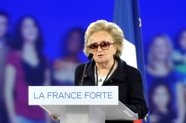 POLITIQUE : Discours candidat UMP - Villepinte - 11 03 12 Bernadette Chirac VILLEPINTE (ILE DE FRANCE)France Copyright: xGerardxRousselx