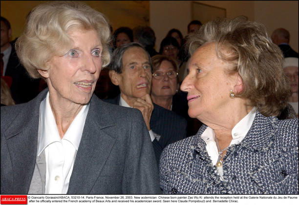Bernadette Chirac, Wife Of Former French President Jacques Chirac, Dies At 93 Bernadette Chirac, wife of former French President Jacques Chirac, has died at the age of 93. A steadfast supporter throughout her husband’s political career, Bernadette Chodron de Courcel became an influential figure in French public life. She served as a member of the Corrèze General Council and was deeply involved in charitable work. She passed away on Friday at the age of 93. FILE - Giancarlo Gorassini ABACA. 53210-14. Paris-France, November 26, 2003. New acdemician Chinese born painter Zao Wu Ki attends the reception held at the Galerie Nationale du Jeu de Paume after he officially entered the French academy of Beaux Arts and received his academician sword. Copyright: xGorassinixGiancarlo ABACAx