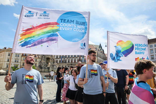 The Brno Pride Parade passed through the city centre as part of the Brno Pride Week 2026 event, in Brno, Czech Republic, on June 6, 2026. (CTKxPhoto MonikaxHlavacova) CTKPhotoP2026060604416  CTKPhotoP2026060604416