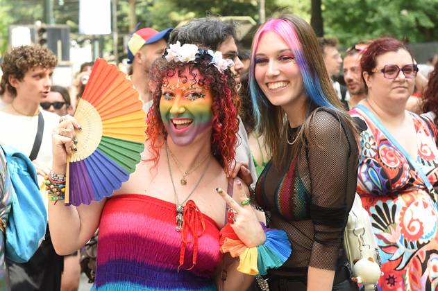 Foto IPP Massimo Rana Torino 06-06-2026 Gay Pride a Torino 20 anni dopo la prima uscita nella foto manifestanti Italy Photo Press - World Copyright