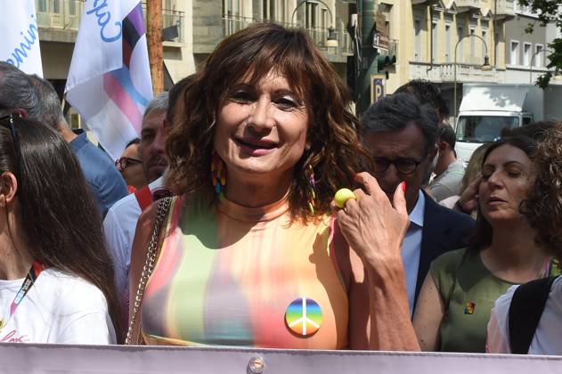 Foto IPP Massimo Rana Torino 06-06-2026 Gay Pride a Torino 20 anni dopo la prima uscita nella foto vladimir luxuria Italy Photo Press - World Copyright