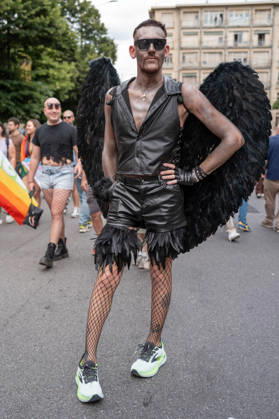 IPA85406652 - Turin. PRIDE 2026 more than 150,000 people parade through the streets of the city center. Pictured: images from Pride Copyright: xRiccardoxGIordanox xRiccardoxGiordanox 85406652
