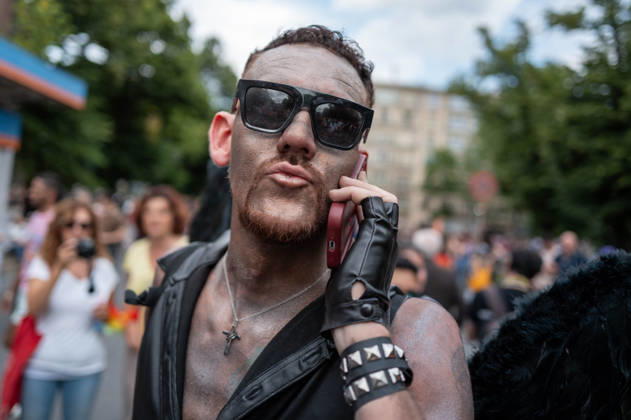 IPA85406655 - Turin. PRIDE 2026 more than 150,000 people parade through the streets of the city center. Pictured: images from Pride Copyright: xRiccardoxGIordanox xRiccardoxGiordanox 85406655