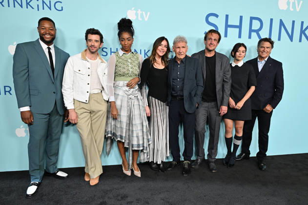 Apple TV™s ˜Shrinking™ Emmy FYC Luke Tennie, Michael Urie, Jessica Williams, Christa Miller, Harrison Ford, Jason Segel, Lukita Maxwell and Ted McGinley arriving to Apple TV™s Shrinking? Emmy FYC event screening held at the Directors Guild Theatre on June 6, 2026 in Los Angeles, CA. Los Angeles Directors Guild Theatre California USA Copyright: xLisaxOConnorx xAFF-USA.comx