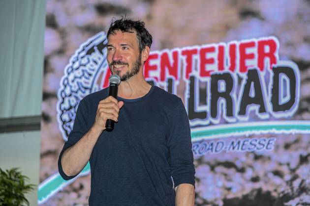 LSP ALLRADMESSE- Felix Neureuther der ehemaliger deutscher Skirennlaeufer aus Garmisch-Partenkirchen war als Ehrengast Gespraechsrunde auf dem Ausstellungs Gelande der jaehrlichen der Offroad Messe Abenteuer und Allrad 2026 in Bad Kissingen am 07.06.2026 Bayern Frankreich