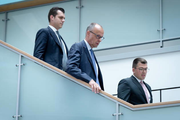Berlin, Konrad-Adenauer-Haus, CDU Berlin, Bundeskanzler, Friedrich Merz, Konrad-Adenauer-Haus, CDU Berlin Berlin GER
