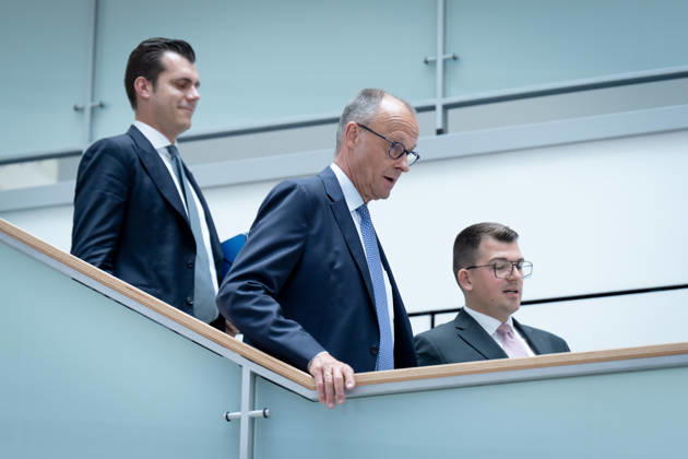 Berlin, Konrad-Adenauer-Haus, CDU Berlin, Bundeskanzler, Friedrich Merz, Konrad-Adenauer-Haus, CDU Berlin Berlin GER