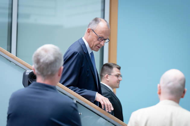 Berlin, Konrad-Adenauer-Haus, CDU Berlin, Bundeskanzler, Friedrich Merz, Konrad-Adenauer-Haus, CDU Berlin Berlin GER
