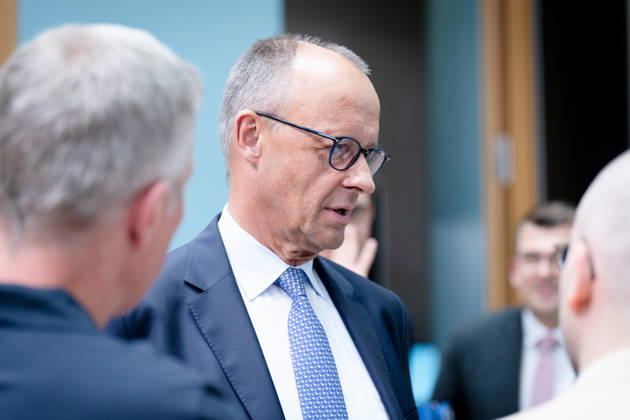 Berlin, Konrad-Adenauer-Haus, CDU Berlin, Bundeskanzler, Friedrich Merz, Konrad-Adenauer-Haus, CDU Berlin Berlin GER