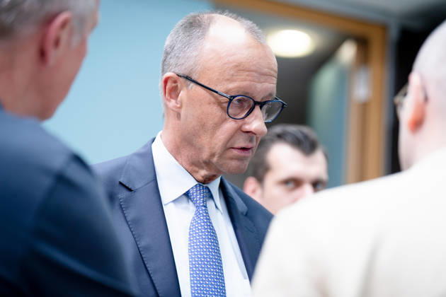 Berlin, Konrad-Adenauer-Haus, CDU Berlin, Bundeskanzler, Friedrich Merz, Konrad-Adenauer-Haus, CDU Berlin Berlin GER