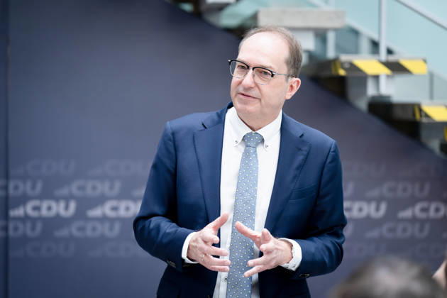 Berlin, Konrad-Adenauer-Haus, CDU Berlin, Alexander Dobrindt, Bundesinnenminister, Konrad-Adenauer-Haus, CDU Berlin Berlin GER