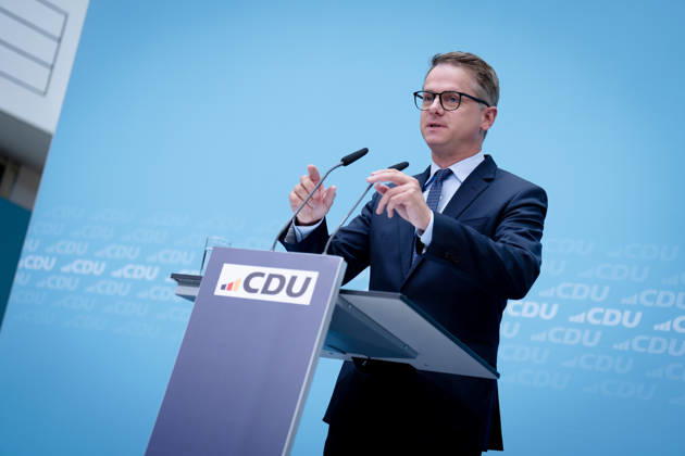 Berlin, Konrad-Adenauer-Haus, CDU Berlin, Generalsekretär, CDU, Carsten Linnemann Berlin Berlin GER