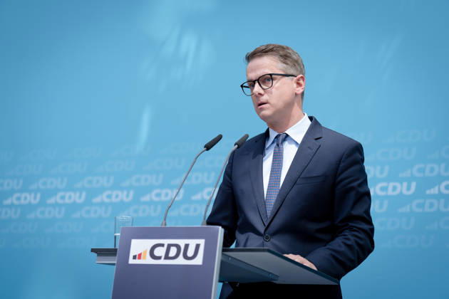Berlin, Konrad-Adenauer-Haus, CDU Berlin, Generalsekretär, CDU, Carsten Linnemann Berlin Berlin GER