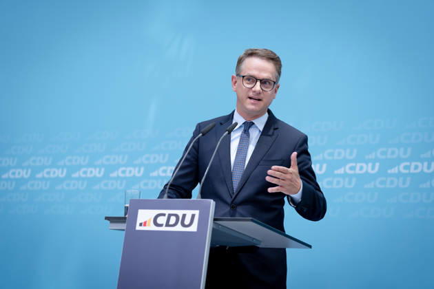 Berlin, Konrad-Adenauer-Haus, CDU Berlin, Generalsekretär, CDU, Carsten Linnemann Berlin Berlin GER