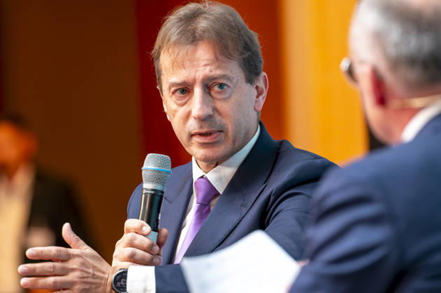 Guillaume Faury CEO, Airbus - Aviation Summit EUR, Deutschland, Berlin, 09.06.2026: Talk mit Guillaume Faury CEO, Airbus - Am Vortag der ILA26 treffen sich auf der Aviation Summit (BAS) Entscheider der internationalen Luftfahrt aus Politik, Industrie, Wissenschaft und Finanzen. Sie erörtern welche Fortschritte sind heute schon erreicht worden und welche Herausforderungen müssen noch gemeistert werden.
