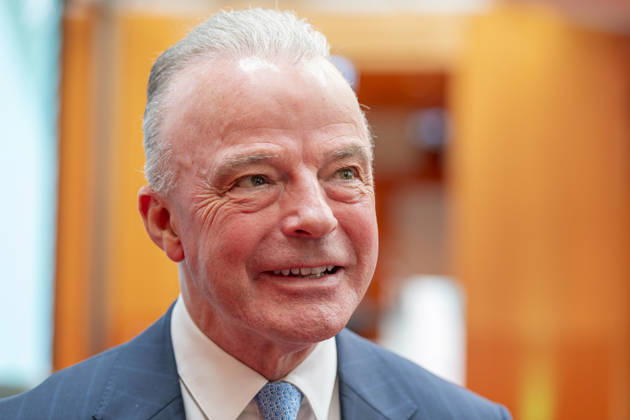 Brendan Nelson - Aviation Summit EUR, Deutschland, Berlin, 09.06.2026: Brendan Nelson, President Of Boeing Global Addresses Leadership Matters - Am Vortag der ILA26 treffen sich auf der Aviation Summit (BAS) Entscheider der internationalen Luftfahrt aus Politik, Industrie, Wissenschaft und Finanzen. Sie erörtern welche Fortschritte sind heute schon erreicht worden und welche Herausforderungen müssen noch gemeistert werden.