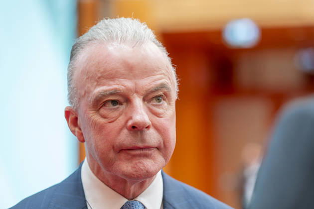 Brendan Nelson - Aviation Summit EUR, Deutschland, Berlin, 09.06.2026: Brendan Nelson, President Of Boeing Global Addresses Leadership Matters - Am Vortag der ILA26 treffen sich auf der Aviation Summit (BAS) Entscheider der internationalen Luftfahrt aus Politik, Industrie, Wissenschaft und Finanzen. Sie erörtern welche Fortschritte sind heute schon erreicht worden und welche Herausforderungen müssen noch gemeistert werden.