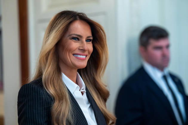 June 9, 2026, Washington, Dc, United States: First Lady Melania Trump honors Americaâ€⠢s next generation of leading artificial intelligence innovators during the Presidential AI Challenge Awards Ceremony in Washington, D.C., on June 9, 2026. The event recognized outstanding student achievement and innovation in artificial intelligence. Washington United States - ZUMAl312 20260609_znp_l312_012 Copyright: xAndrewxLeydenx