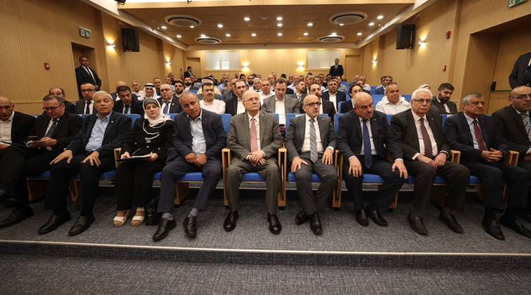 Palestinian government signs $10 million grant agreements for Jerusalem Palestinian Prime Minister Mohammad Mustafa, alongside officials and representatives of international organizations, attends a signing ceremony for four grant agreements worth approximately $10 million at the Prime Minister’s Office in Ramallah, in the occupied West Bank, on June 10, 2026. The grants, provided by the Al-Aqsa Fund through the Arab Bank for Economic Development in Africa (BADEA) and the Islamic Development Bank, will finance projects in infrastructure, roads, health services, and the restoration of residential buildings and public institutions in Jerusalem. Photo by Prime Minister Office apaimages Ramallah West Bank Palestinian Territory 100626_Ramalla Copyright: xapaimagesxPrimexMinisterxOfficex xapaimagesx