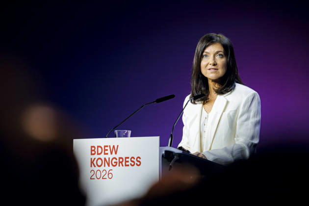 News Bilder des Tages BDEW Kongress 2026 - Bundesverband der Energie- und Wasserwirtschaft. Katherina Reiche (CDU), Bundesministerin fuer Wirtschaft und Energie. Berlin, 10.06.2026. Fotografiert im Auftrag des Ministeriums fuer Wirtschaft und Energie Berlin Deutschland Copyright: xThomasxTrutschel BMWEx