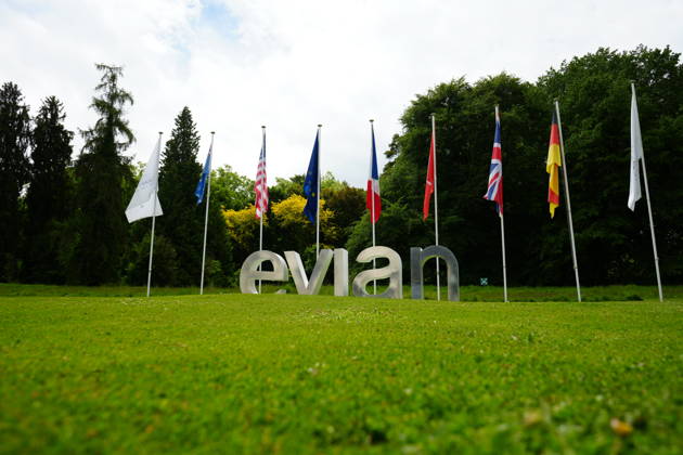 News Bilder des Tages Evian-les-Bains makes final preparations ahead of upcoming G7 summit EVIAN-LES-BAINS, FRANCE - MAY 18: A view from the Hotel Royal, the venue for the upcoming G7 summit, as the French lakeside resort of Evian-les-Bains makes final preparations to host leaders of the Group of Seven (G7) nations in Evian-les-Bains, France, on June 10, 2026. The summit, scheduled for June 15-17 on the shores of Lake Geneva, will bring together the heads of state and government of Canada, France, Germany, Italy, Japan, the United Kingdom, and the United States, alongside senior representatives of the European Union. Stringer Anadolu Evian-les-Bains France. Editorial use only. Please get in touch for any other usage.  Copyright: x2026xAnadoluxStringerx