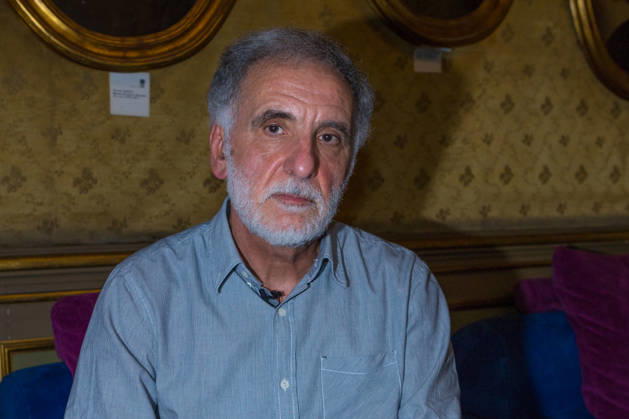 IPA85559221 - Turin, Italy. June 10, 2026. Italian writer Michele Mari is guest of the Circolo dei Lettori as a shortlisted author for the Strega Prize (Premio Strega) literary award  Copyright: xMarcoxDestefanisx xx 85559221
