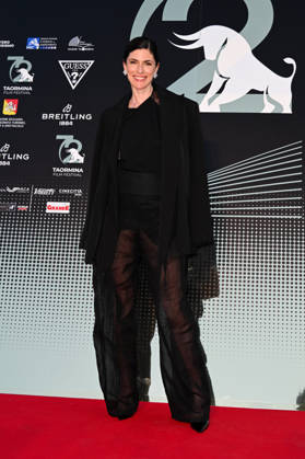 IPA85560627 - Taormina, 72nd Taormina Film Fest 2026 Night 1, red carpet. Pictured: Anna Valle  Copyright: xManuelexMangiarottix xDxAvanzo Mangiarottix 85560627