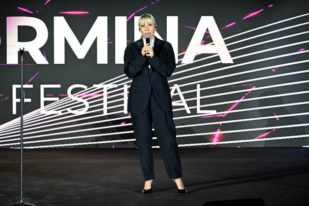 IPA85562051 - Taormina, 72nd Taormina Film Fest 2026 Night 1, Awards Ceremony Pictured: Malika Ayane  Copyright: xMaurizioxD avanzox xDxAvanzo Mangiarottix 85562051