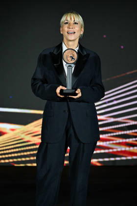 IPA85561889 - Taormina, 72nd Taormina Film Fest 2026 Night 1, Awards Ceremony Pictured: Malika Ayane  Copyright: xMaurizioxD avanzox xDxAvanzo Mangiarottix 85561889