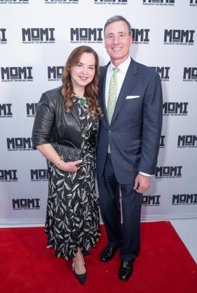 June 10, 2026, Bronx, New York, USA: Andrea Lustig and Ivan L. Lustig attend 40th Moving Image Awards honoring Kevin Bacon and Kyra Sedgwick for their enduring contributions to American movies and Adam Aron, Chairman and Chief Executive Officer of AMC Entertainment at MOMI in New York, NY on June 10, 2026. Bronx USA - ZUMAr339 20260610_znp_r339_127 Copyright: xLevxRadinx