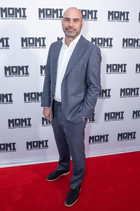 June 10, 2026, Bronx, New York, USA: Aziz Isham attends 40th Moving Image Awards honoring Kevin Bacon and Kyra Sedgwick for their enduring contributions to American movies and Adam Aron, Chairman and Chief Executive Officer of AMC Entertainment at MOMI in New York, NY on June 10, 2026. Bronx USA  - ZUMAr339 20260610_znp_r339_112 Copyright: xLevxRadinx