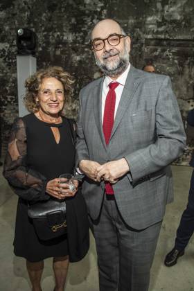 ABB LEOBAECK- Adriana Altaras und Michael Fischer bei der Verleihung des Leo-Baeck-Preises in den Wilhelm Studios am 10.06.2026 in Berlin Berlin Deutschland