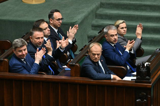 RECORD DATE NOT STATED 10.06.2026 WARSZAWA SEJM RP Warsaw 10 06 2026 59th session of the Sejm of the 10th term - Polish Parliament DEBATA I GLOSOWANIE NAD WOTUM NIEUFNOSCI DLA MINISTRA MSWIA MARCINA KIERWINSKIEGO DEBATE AND VOTE ON THE NO-CONFIDENCE MOTION FOR THE MINISTER OF THE INTERIOR MARCIN KIERWINSKI N Z KRZYSZTOF GAWKOWSKI DONALD TUSK WLADYSLAW KOSINIAK KAMYSZ MARCIN KIERWINSKI ANDRZEJ DOMANSKI JAN GRABIEC RZAD FOT DAMIAN BURZYKOWSKI NEWSPIX.PL NEWSPIX.PL --- newspix.pl 