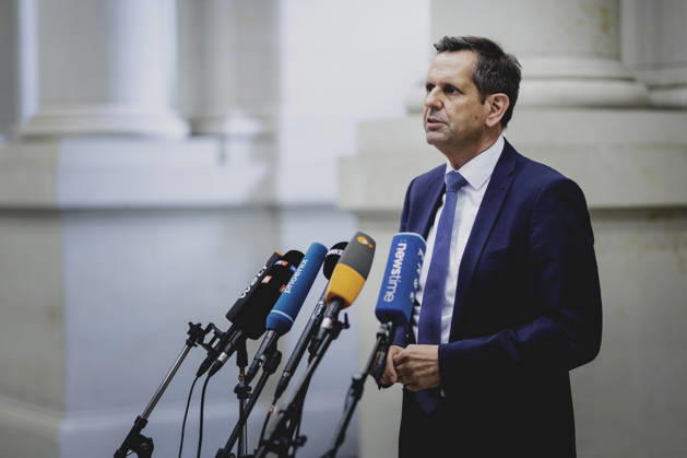 Olaf Lies, Ministerpraesident von Niedersachsen, aufgenommen im Rahmen eines Pressestatements vor der Sitzung des Bundesrates in Berlin, 12.06.2026. Berlin Deutschland Copyright: xFlorianxGaertnerx