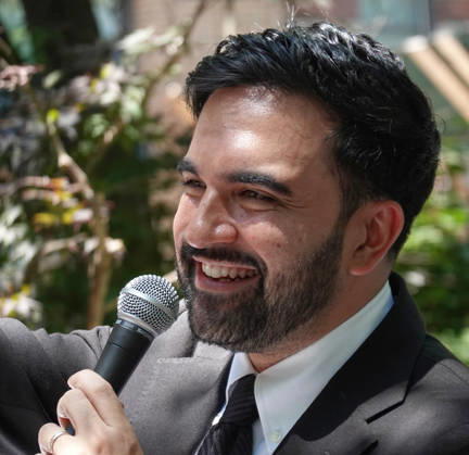News Bilder des Tages Mayor Zohran Mamdani at at rally supporting Eli Northrup, candidate for New York State Assembly District 69 at Straus Park in New York City on June 13, 2026. Photo Copyright: xHenryxMcGeex