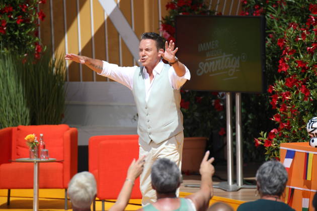 Stefan Mross in der ARD TV-Show Immer wieder sonntags im Europa-Park. Rust, 14.06.2026 Copyright: xAgenturxMatthiasxWehnertx xM.xGränzdörferx