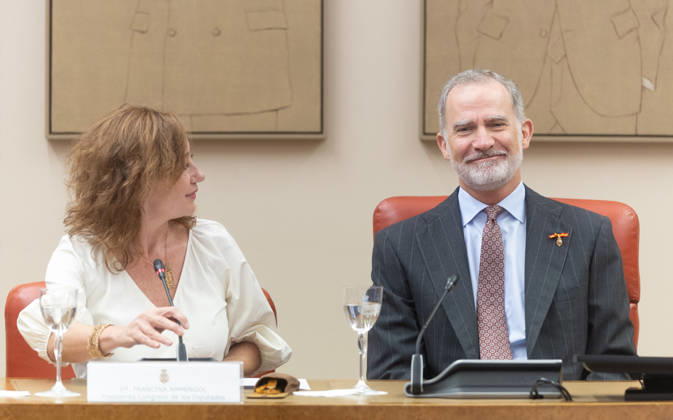 The King presides over the award ceremony of the VI Premio 15 de Junio The president of the Congress, Francina Armengol, and King Felipe VI, during the award ceremony of the VI Premio 15 de Junio a los Valores Constitucionales, in the Congress of Deputies, June 15, 2026, in Madrid Spain In this edition, the Award goes to the journalist and writer Miguel Ángel Aguilar in recognition of an exemplary career in defense of freedom of expression and freedom of the press, two fundamental constitutional values which, moreover, represent an essential counterweight for the proper functioning of any democracy June 15, 1977 marks one of the most important moments in the recent history of Spain, the first democratic elections in which all Spaniards vot Copyright: xEduardoxParrax 7598531