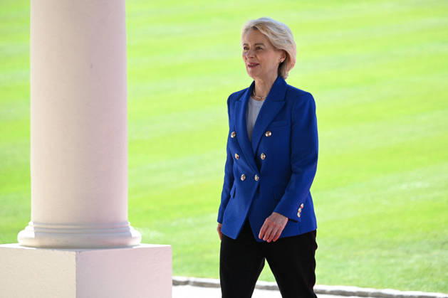Ursula von der Leyen, President of the European Commission Arrivées des chefs détats et de gouvernement au sommet du G7 à Evian le 15 juin 2026 Jeanne Accorsini Bestimage Arrival of heads of state and government at the G7 summit in Evian on June 15, 2026 Evian France Copyright: xJeannexAccorsinix xPoolx xBestimagexJeannexAccorsinix xPoolx xBestimagex