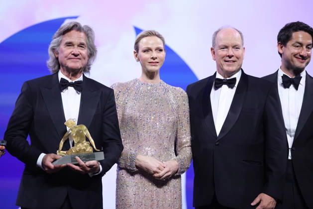 CeÌ?reÌ?monie de CloÌ‚ture du 65e Festival de TV de Monte-Carlo Kurt Russel , Prince Albert II , Princess Charlene CeÌ?reÌ?monie de ClÃ ture du 65e Festival de TÃ lÃ vision de Monte-Carlo Ã Monaco, le 16 juin 2026. Closing Ceremony of the 65th Monte-Carlo TV Festival in Monaco, June 16, 2026.  Copyright: xFabricexChasseryx