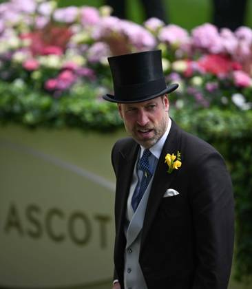 British royal family attends the Royal Ascot 2026 BERKSHIRE, UNITED KINGDOM - JUNE 17: William, Prince of Wales and Catherine, Princess of Wales (not seen) attend the second day of the traditional Royal Ascot horse racing event, which has been held since 1711, in Berkshire, United Kingdom on June 17, 2026. Rasid Necati Aslim Anadolu Berkshire United Kingdom. Editorial use only. Please get in touch for any other usage. Copyright: x2026xAnadoluxRasidxNecatixAslimx