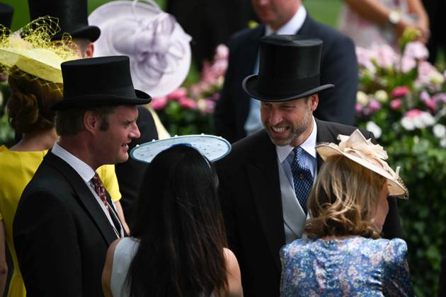 British royal family attends the Royal Ascot 2026 BERKSHIRE, UNITED KINGDOM - JUNE 17: William, Prince of Wales (R) and Catherine, Princess of Wales (not seen) attend the second day of the traditional Royal Ascot horse racing event, which has been held since 1711, in Berkshire, United Kingdom on June 17, 2026. Rasid Necati Aslim Anadolu Berkshire United Kingdom. Editorial use only. Please get in touch for any other usage. Copyright: x2026xAnadoluxRasidxNecatixAslimx