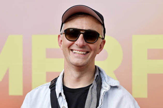 Komiker Jan Böhmermann beim Sommerfest zum 35-jährigen Bestehen der Film- und Medienstiftung NRW sowie dem 25-jährigen Jubiläum des Medienmagazins DWDL im Park Cafe im Rheinpark. Köln, 17.06.2026 NRW Deutschland Copyright: xChristophxHardtx