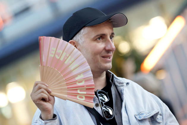 Komiker Jan Böhmermann beim Sommerfest zum 35-jährigen Bestehen der Film- und Medienstiftung NRW sowie dem 25-jährigen Jubiläum des Medienmagazins DWDL im Park Cafe im Rheinpark. Köln, 17.06.2026 NRW Deutschland Copyright: xChristophxHardtx