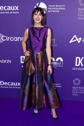 18.06.2026, Marlene Waldthaler (Leni™s Scents) (Influencer Parfüminfluencerin) auf dem Purple Carpet bei den Verleihung des DUFTSTARS Award in den Rheinterrassen Düsseldorf. Der Deutscher Parfumpreis DUFTSTARS 2026 zählen zu den renommiertesten Beautyawards und Duft-Awards Deutschlands. Nordrhein-Westfalen Deutschland