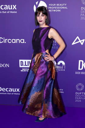18.06.2026, Marlene Waldthaler (Leni™s Scents) (Influencer Parfüminfluencerin) auf dem Purple Carpet bei den Verleihung des DUFTSTARS Award in den Rheinterrassen Düsseldorf. Der Deutscher Parfumpreis DUFTSTARS 2026 zählen zu den renommiertesten Beautyawards und Duft-Awards Deutschlands. Nordrhein-Westfalen Deutschland