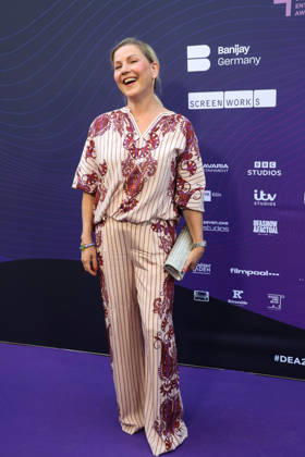 Aleksandra Bechtel attends the German Entertainment Award ceremony on June 18, 2026, in Cologne, Germany Deutscher Entertainment Award in Cologne, Germany