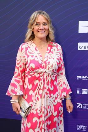 Lisa Feller attends the German Entertainment Award ceremony on June 18, 2026, in Cologne, Germany Deutscher Entertainment Award in Cologne, Germany